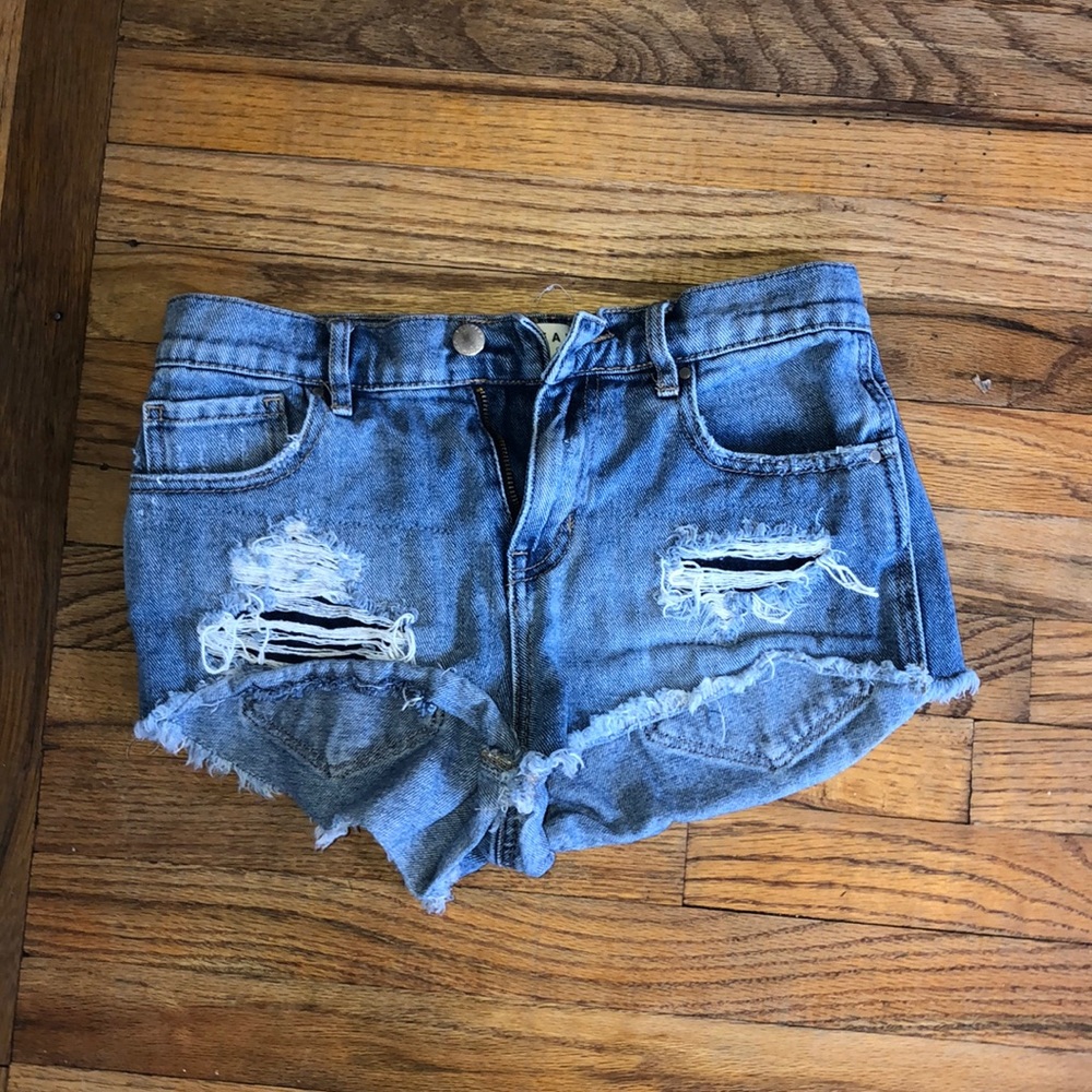 Jean shorts